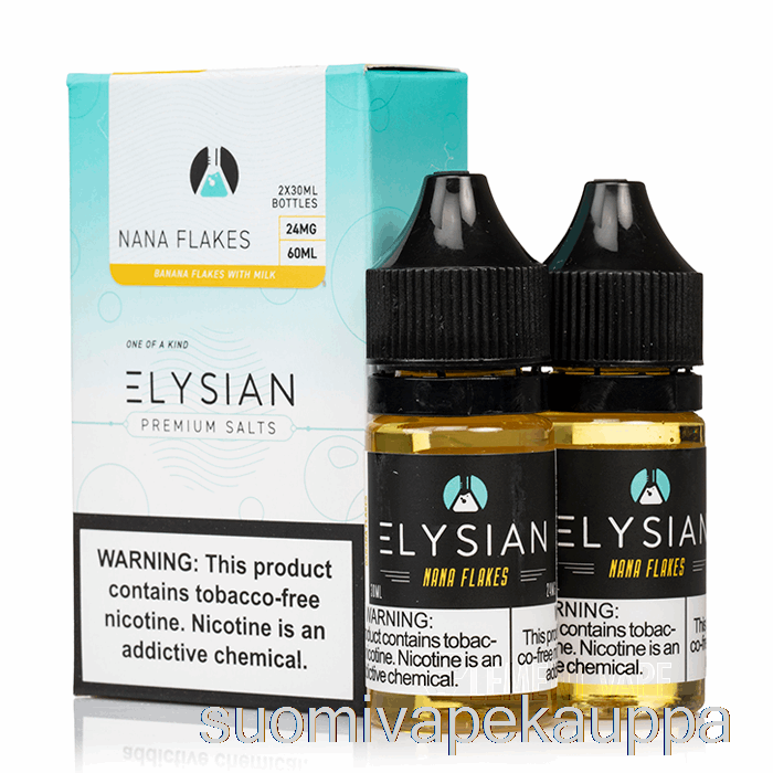 Vape Nesteet Nana Hiutaleet - Elysian Suolat - 60ml 24mg